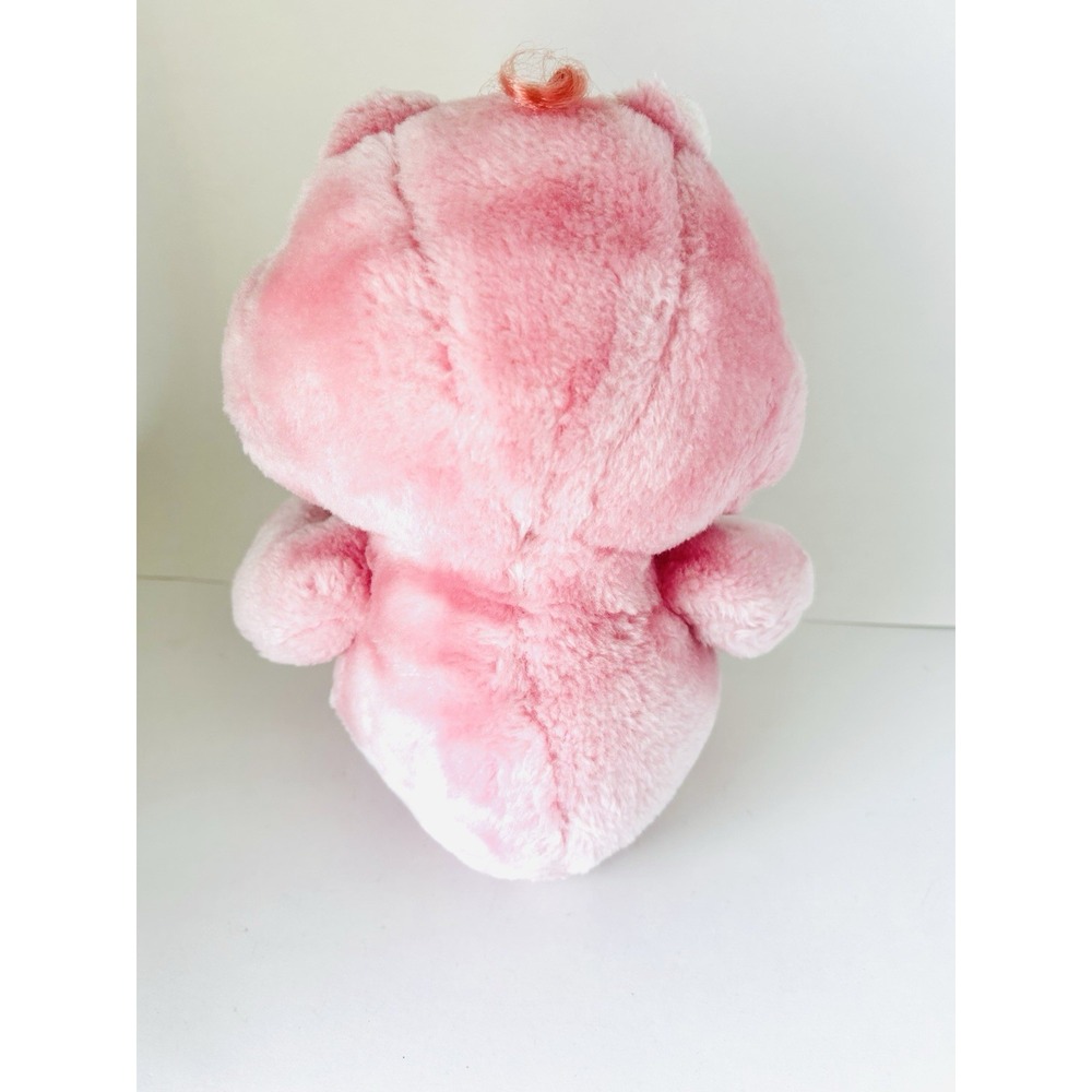 Care Bears Original Vintage Love A Lot Bear Pink‎ With Hearts Stuffed Plush 13" - Picture 10 of 12